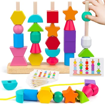 Montessori Color Shape Matching Toy 1