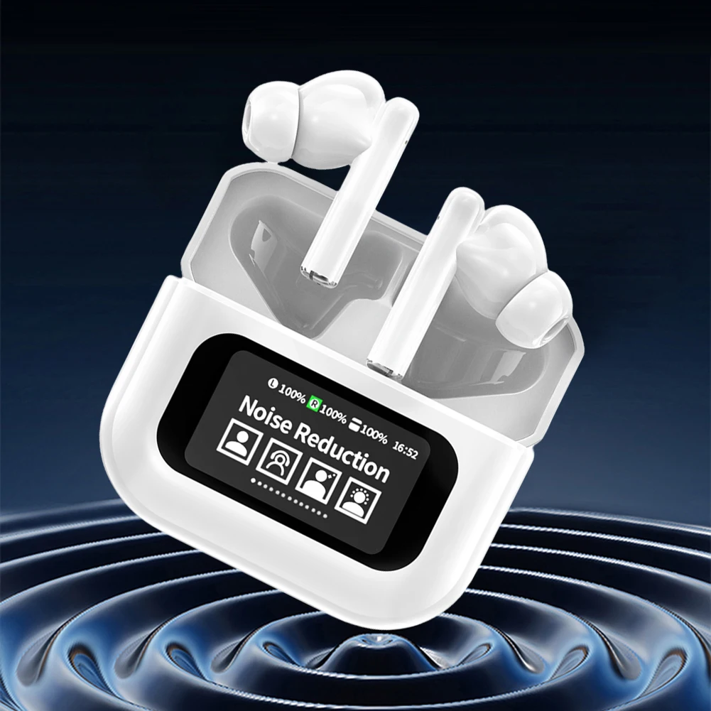 144 Languages Real Time Translator Earbuds Noise Cancelling Wireless BT 5.4 Translation Earphones for Sports Business Travel