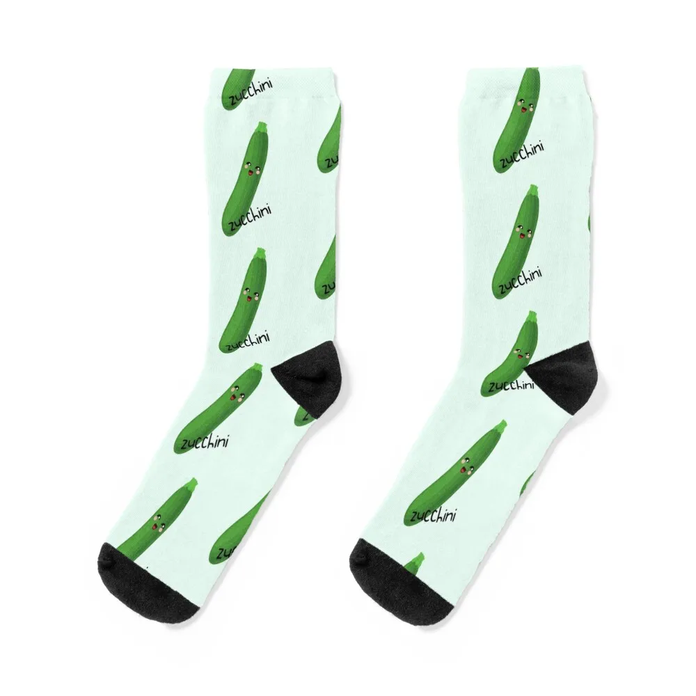 Funny Kawaii Zucchini Socks non-slip soccer stockings anime socks Non-slip stocking compression socks Women Mens Socks Women's