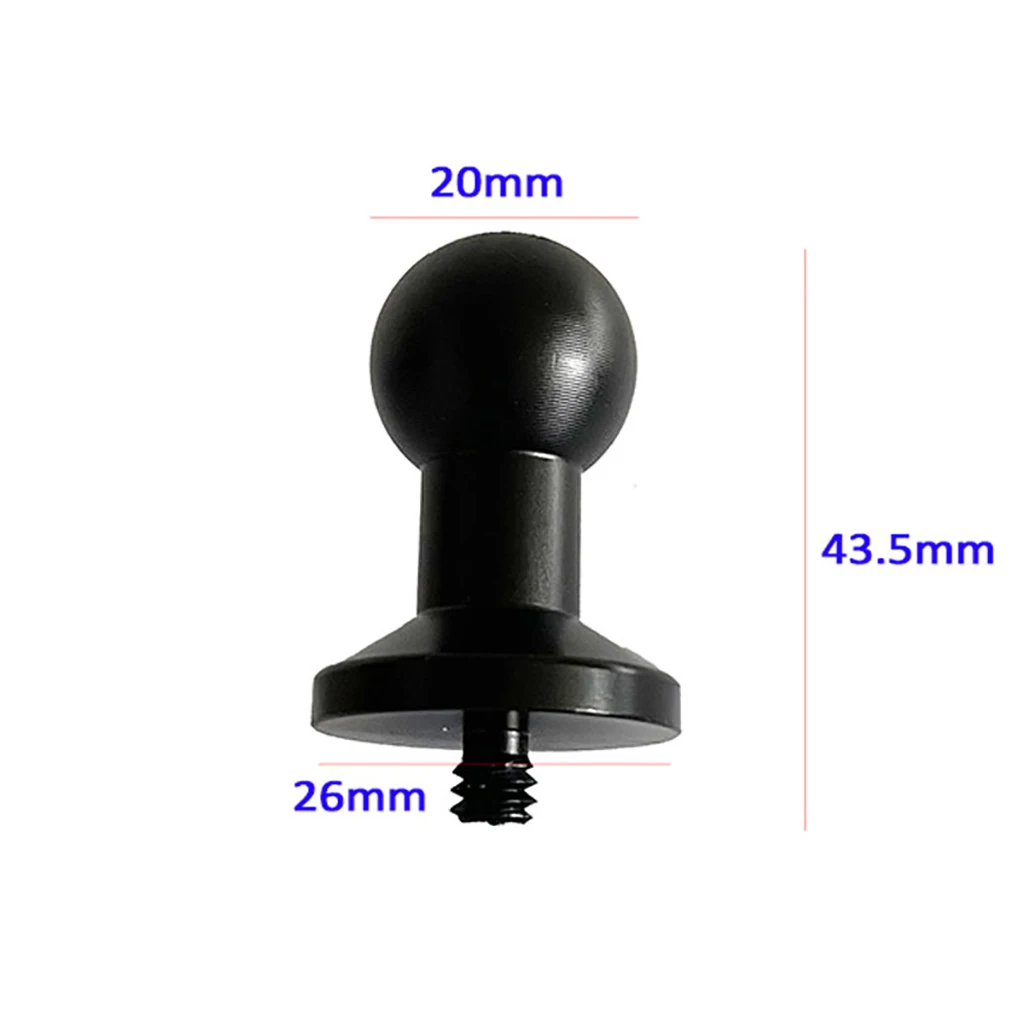 1/4" Screw Adapter for Hero For Insta360 Action Camera Phones GPS Holder 13mm/1