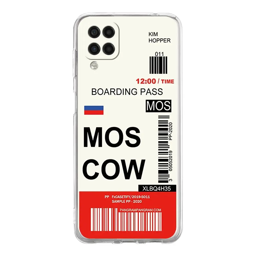 World City Travel Ticket Phone Case - New York Edition