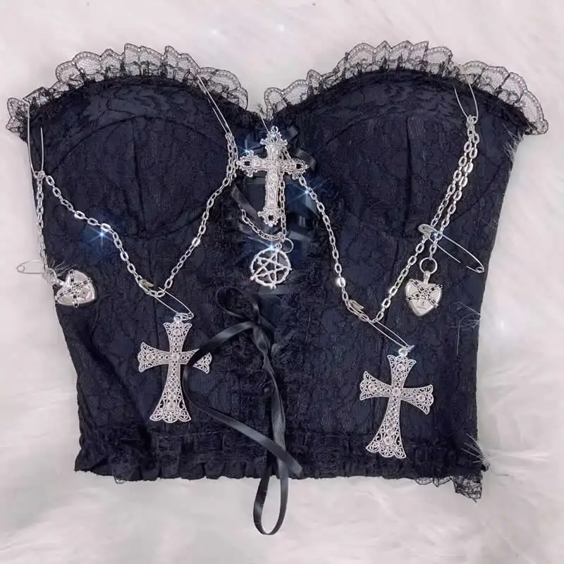 Strapless Cropped Bustier Top 6