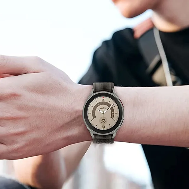 Pulseira de Nylon para Relógios Inteligentes Samsung e Huawei