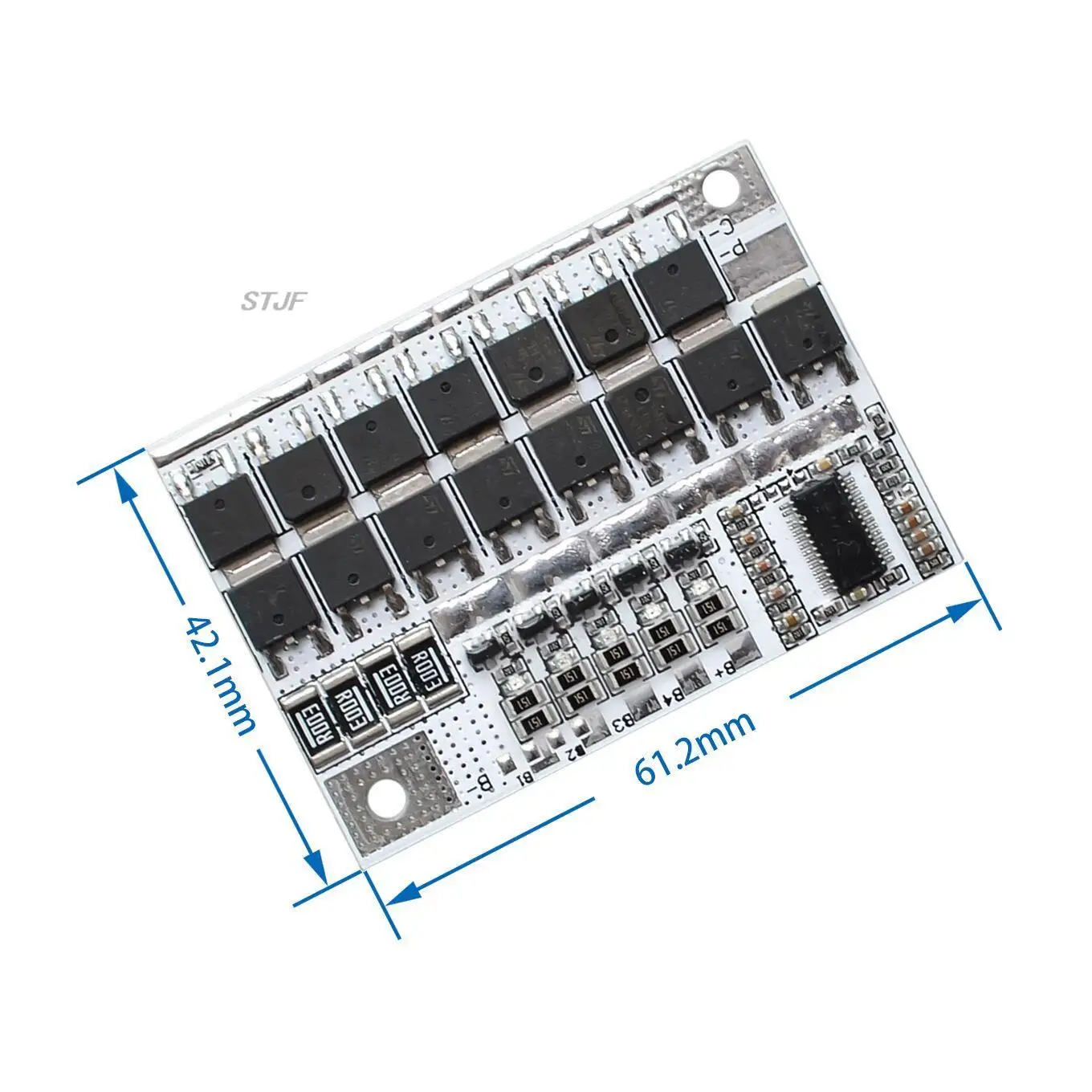 Advanced Lithium Battery Protection Circuit with Balance Charging, 100A Capacity