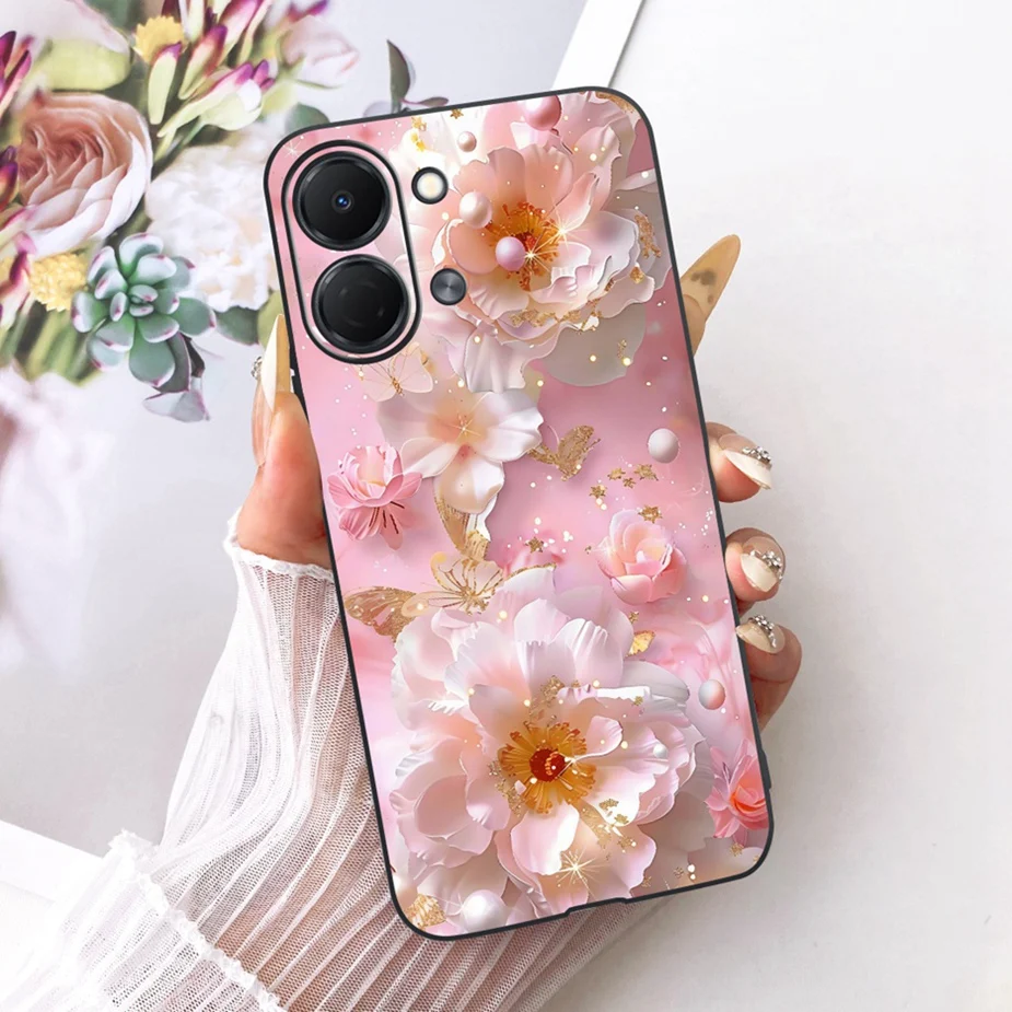 Luxury Butterfly Painted Shockproof Soft TPU Phone Case