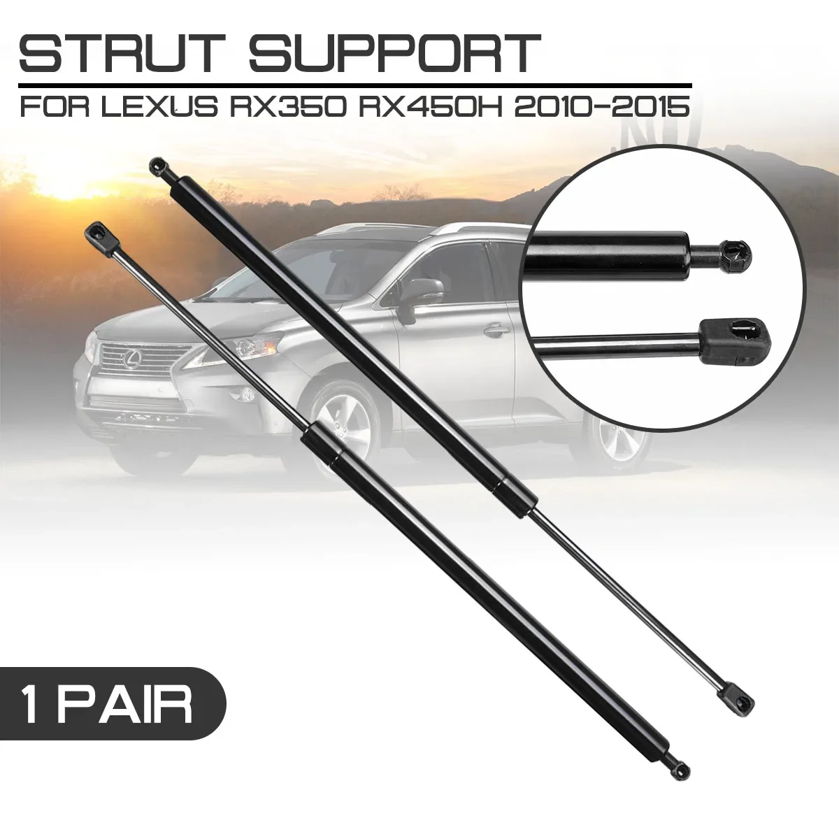 Lexous Sab Face For Lexus RX350 RX450h 2010 2011 - 2015 Rear Trunk Tailgate Tail Gate ...