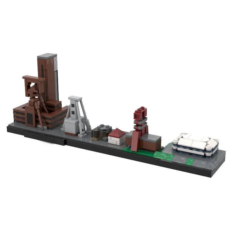 Landmark Architecture Germany Industrial City Building Blocks Toy_voghion.com
