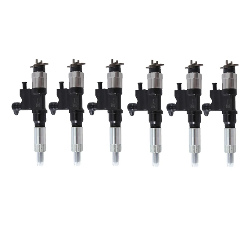 

6 шт. 095000-5361 Новые запчасти форсунки для сырой нефти для двигателя Isuzu 8976028031 л Модель 6HK1 автомобиль