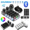 USB Custom Keyboard Programming Macro Knob Mechanical Keyboard Mini Button Photoshop Gaming Hotswap Keypad for Macbook Laptop 1
