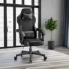 Gaming Chair with Pocket Spring Cushion, Ergonomic Computer Chair High Back, Reclining Game Chair Pu Leather 350LBS 2