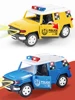 Simulation Police Cars Kid Electric Universal SUV Car with 3D Sound Lights Model Children‘s Puzzle Toys Birthday Gifts for Boys 2