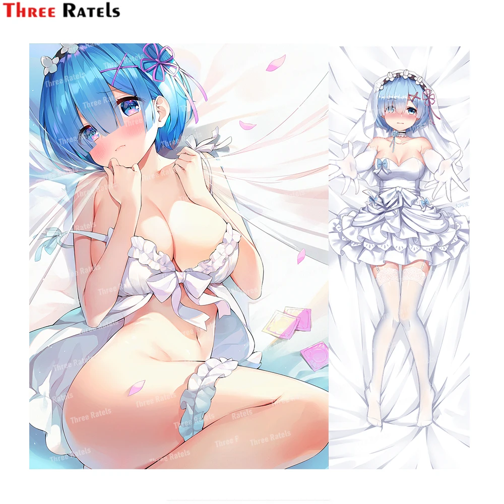 

Наклейки Three Ratels H884 Rem Re Zero Kara Hajimeru Isekai Seikatsu для ноутбука, мотоцикла, скейтборда, багажа, гитары