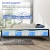 Mattress in a Box, Medium Firm Fiberglass-Free, Soft Breathable Pressure Relief Memory Foam Hybrid Pocket Innerspring Bed 3