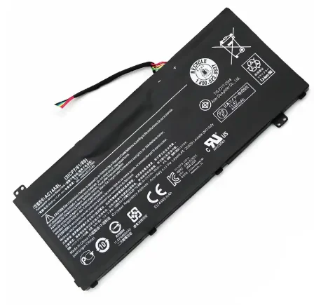Аккумулятор для ноутбука AC14A8L 934T2119H, 11,4 в, 4600 мА · ч, 52 Вт · ч, 4 ячейки, Аккумулятор для ноутбука Acer