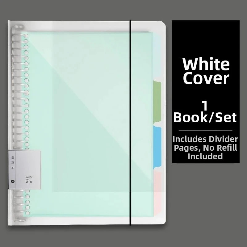 Enhanced Spiral Binder Notebook with Replaceable Refill Paper – 60 Sheets