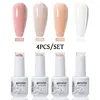 Arte Clavo 4/6/8/10 Pcs Gel Nail Polish Set Nail Art Soak Off UV Gel Colorful Kit Semi Permanent Hybrid Gel Varnish Base Top LED 2