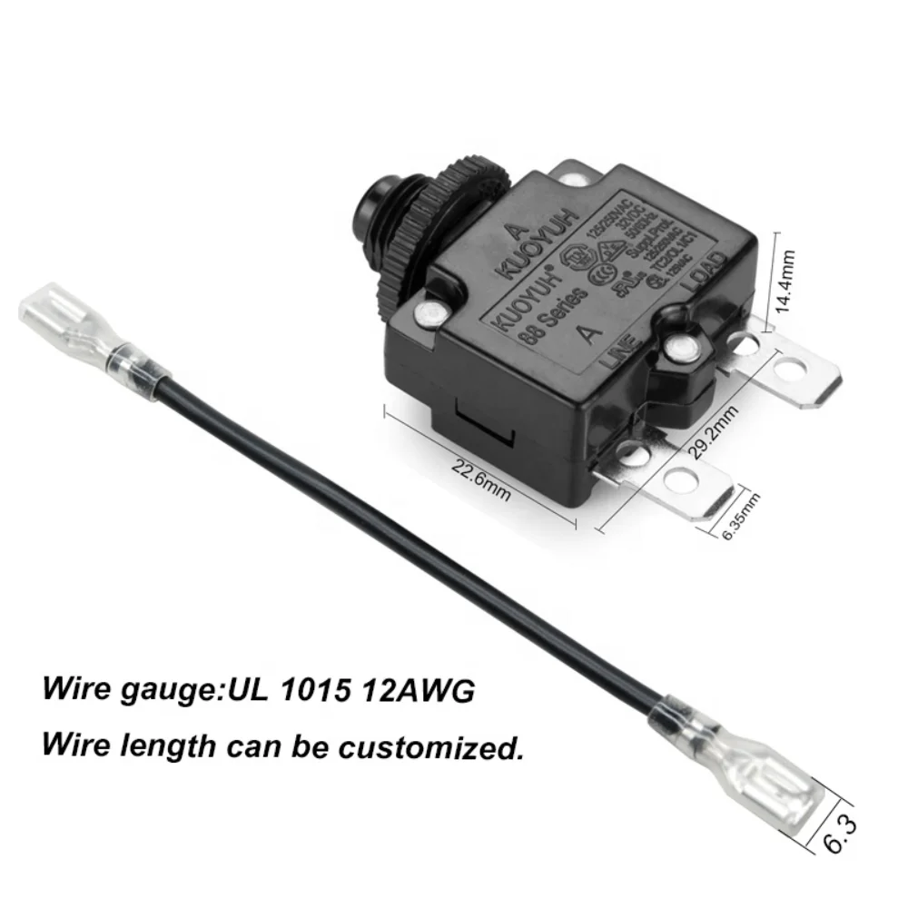 SHANGMAOYO サーキットブレーカー 98シリーズ 30A 手動リセット サーマル過負荷保護スイッチ 1個 SHANGMAOY  SHANGMAOYO 88シリーズ3A自動リセット回路ブレーカープロテクター5個 SHANGMAOYO リレーソケット FS 4CO ECO  ワイドミュラー -Weidmuller- [PYF14A互換ソケット ... スイッチ 88シリーズ 11A 自動リセット回路ブレーカープロテクター 5個