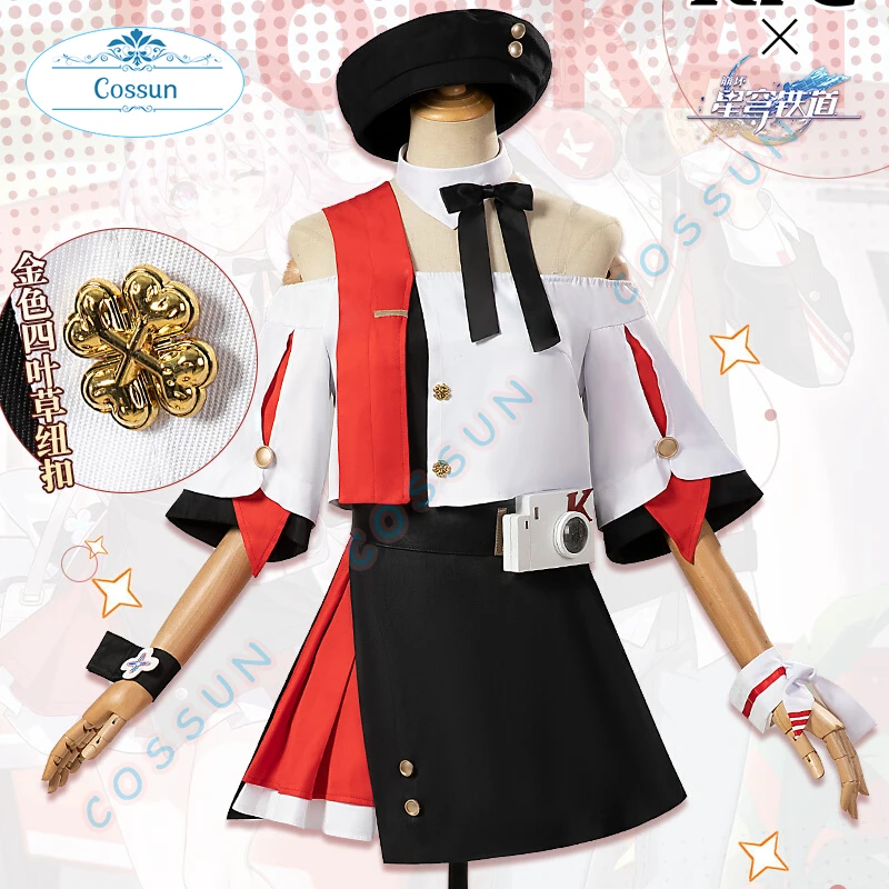 

Game Honkai:Star Rail March 7th KFC Linkage Game Animation Cosplay Costume Halloween outfits Women Set