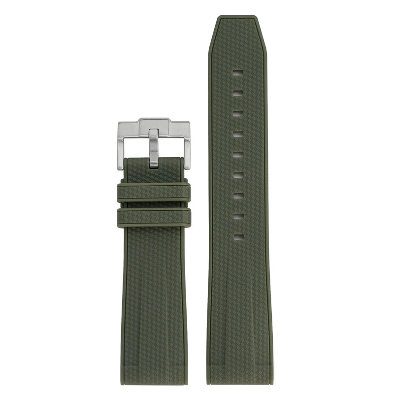 Enhanced Silicone Sport Watch Strap - Quick Release, Waterproof, Multiple Sizes Available