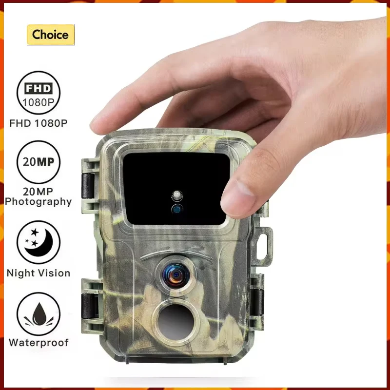 Mini600 No Screen No Buttons Mini Trail Hunting Camera 20MP 1080P Wildlife Forest Animal Cam Photo Trap Surveillance Tracking hunting trail camera trail camera
