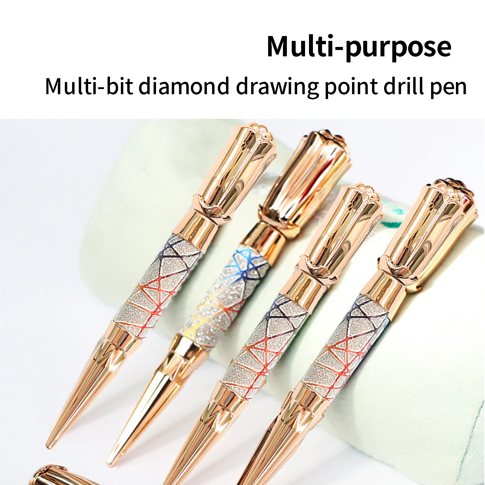 Diamonds Painting Tool Kit Ergonomic Diamond Art Pens 6 Styles Drill Pen  Replacement Heads Comfort Grip And Faster Drilling For - AliExpress