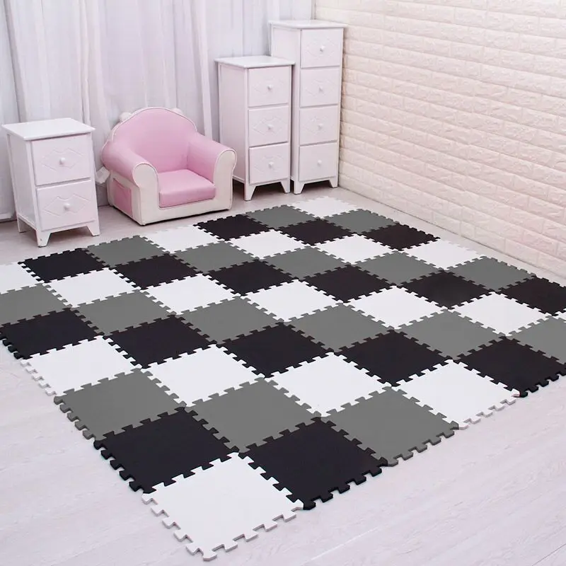 Baby EVA Foam Puzzle Play Mat Interlocking Exercise Floor Tiles 29cmX29cm