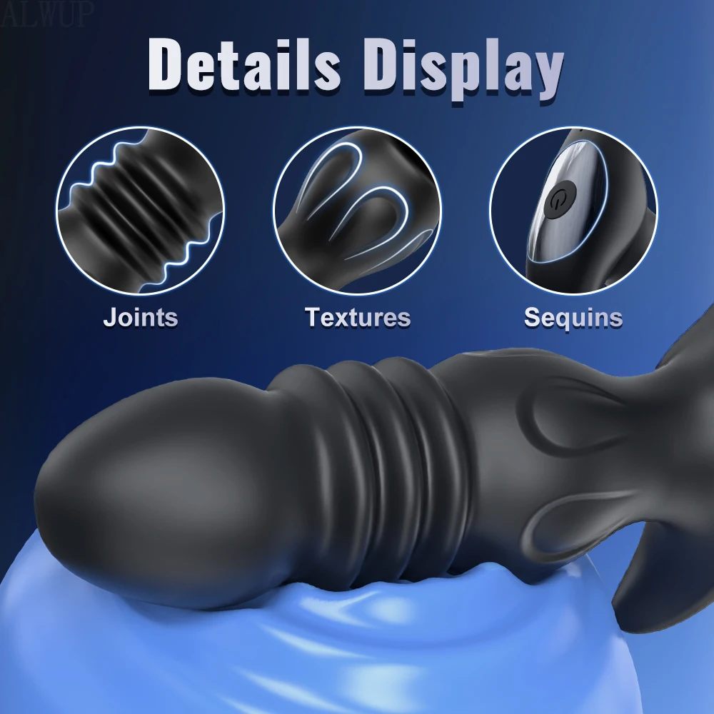 Anal Plug Vibrator Anal Toy Butt Plug Stimulator Masturbation Tools Penetration Vagina Vibrator Men Women 18