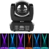 Moving Head LED 100W Beam DMX Light WIth 7 Colors 8 Gobos Rotating Prism Effect Sound Arrive For DJ Party Club Event 1