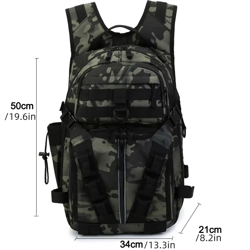 Fishing Box Rod Large-capacity Fishing Backpack Carp Fishing Accessories  Fishing Tackle Backpack Tactical Camping Travel Bag