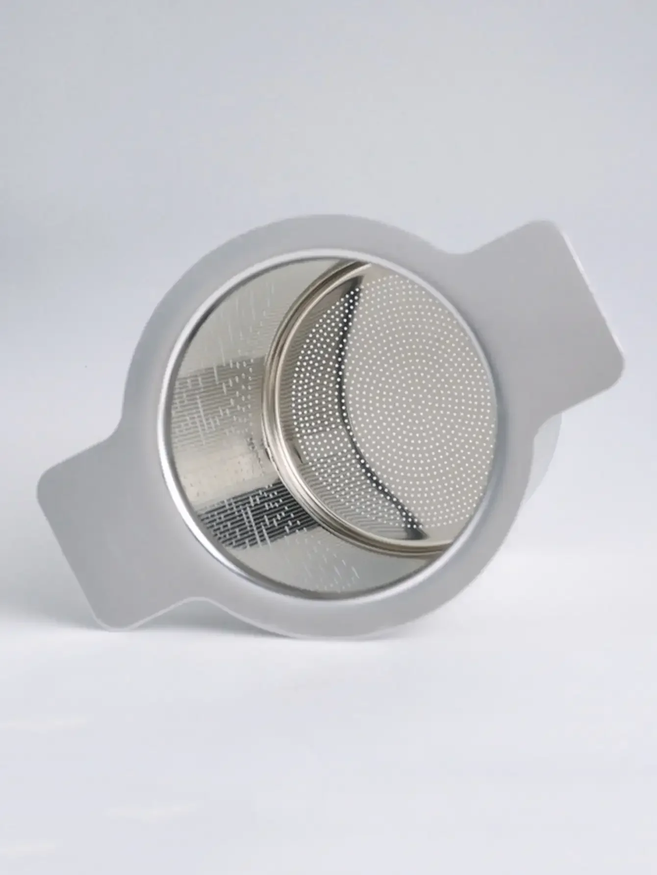 High Quality Dual Handle Tea Filter Stainless Steel Fine Mesh Coffee Filter Teapot Cup Hanging Loose Leaf Tea Filter Tea Infuser