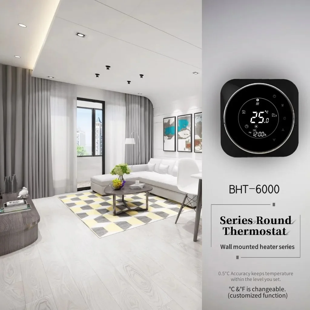 Tuya Digital Wall-mounted Intelligent Wifi Thermostat 24V Wireless Air  Conditioning Heat Pump and Google Home Control - AliExpress