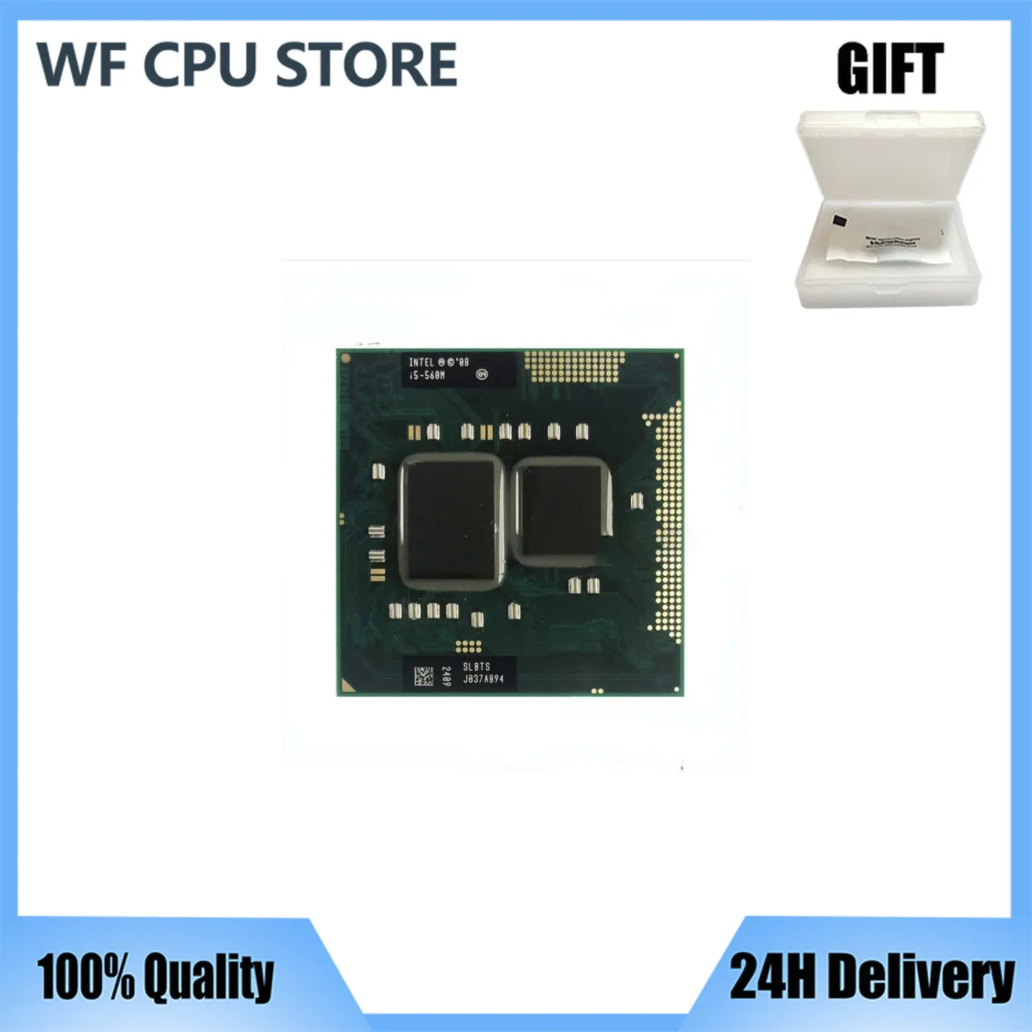 Processore Per Computer Portatile Intel Core I5-560M I5 560M Cpu Per Laptop Pga988 Cpu Per Computer Portatile