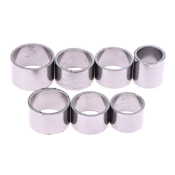 1ชิ้นแหวนซีลปะเก็นท่อไอเสียกราไฟท์28-38มม. ด้านใน DIA ตัวเชื่อมต่อแบบเก็บเสียงโมโตมอเตอร์ไซค์วิบากโอริง 1