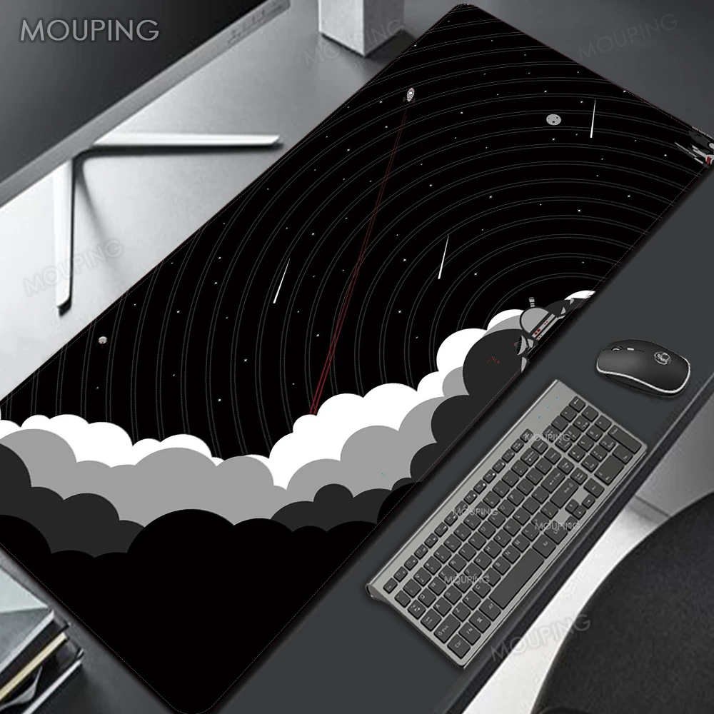 Mouse Pad Xxl Mousepad Company Gamer Pc Space Mat Stars Deskmat