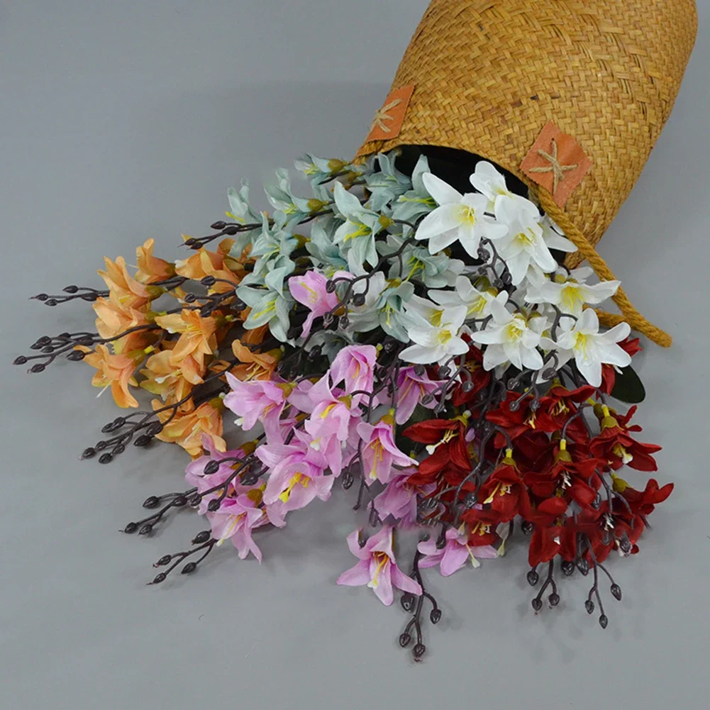 

Artificial Flowers Sayuri Bouquet For Home Decor Wedding Christmas Party Supplies Photography Props Accessories