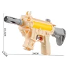 Manual Water Gun Portable Summer Beach Outdoor Shooting Game Toy Pistol Water Fight Fantasy Toys for Children Boys 6