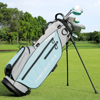 Portable Golf Rack Bag With Braces Bracket Golf Bag With Stand Support Lightweight Golf Bag AntiFriction Golf Rack Package 2