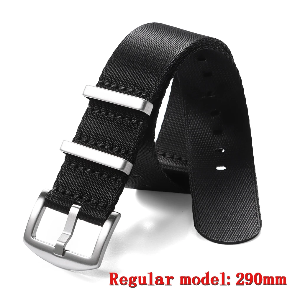 Enhanced Nylon Watch Strap - Universal Super Long Soft Wrist Band Replacement 33cm Bracelet