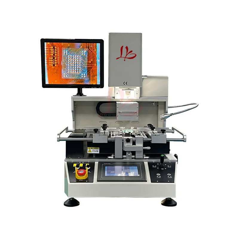 New 2024 Re-make Version LY-G700 Hot Air 3 Zones Optical Align BGA Rework Station 220V 110V Power 5300W 2