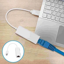 

1PC Network Cable Converter Adapter USB-C Ethernet Internet Network Adapter