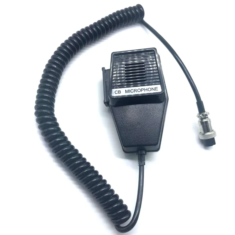 

Banggood 4 Wire Pin Hand Held CM4 CB Radio Speaker Microphone for Cobra 18 WX ST II 19 DX IV 25 LTD CB Radio Walkie Talkie