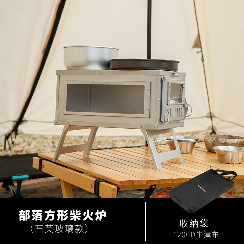 Epic Foldable Stainless Steel Camping Stove For Fast Meals