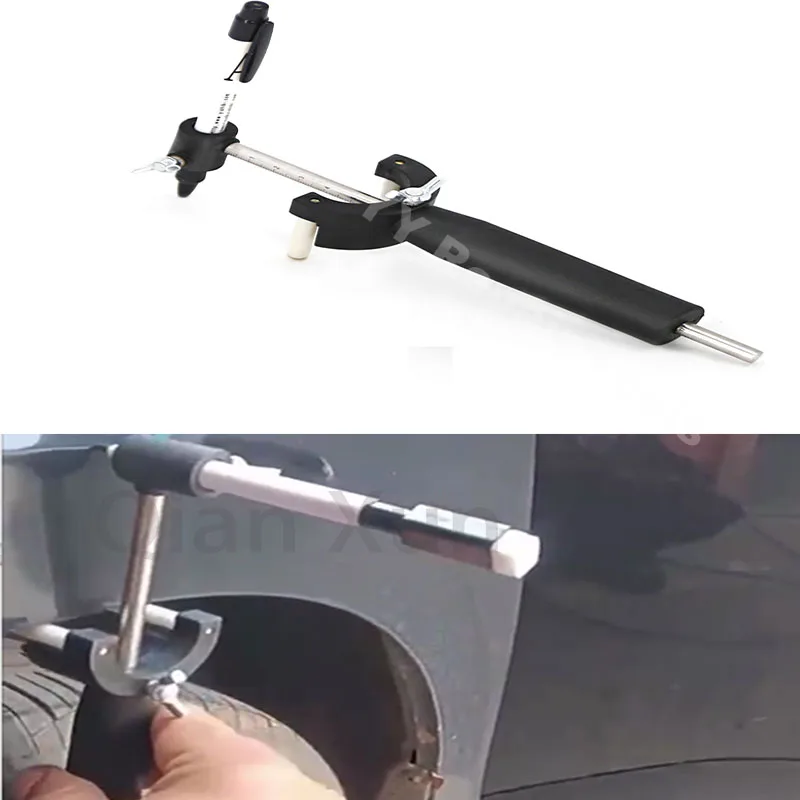 1 Pz Nuovo Parallelo Scriber Wheel Sopracciglio Rib Line Car Sheet Metal Dent Repair Tool 0-22Mm Riparazione Regolabile Pannello Di Vernice Superficie