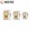 Meetee 10/30/50Pcs 18/23/27mm Garment  Pants Hooks Trousers Skirts Metal Buttons DIY Coat Fur Collar Hook Decor Sewing Accessory 3