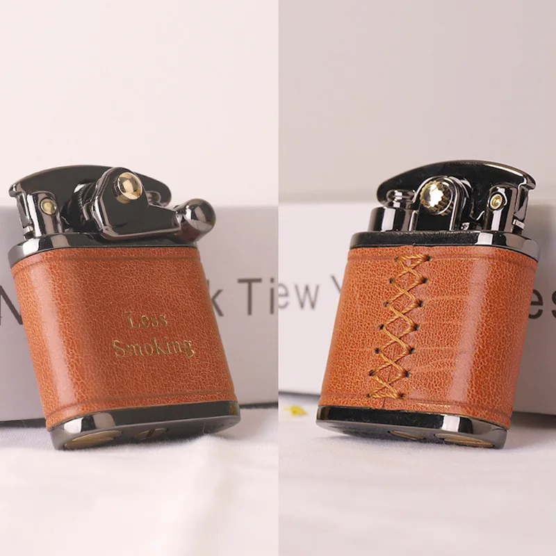 New ZORRO Kerosene Lighter Retro Creative Grinding Wheel Oil Wax Metal