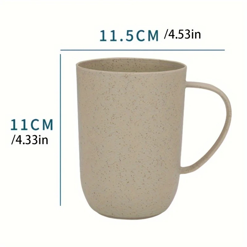Fall-proof  Student Cup Brushing Teeth Mouthwash Cup，Creative Personality Coffee Cup Milk Cup Simple Household Drinking Mug