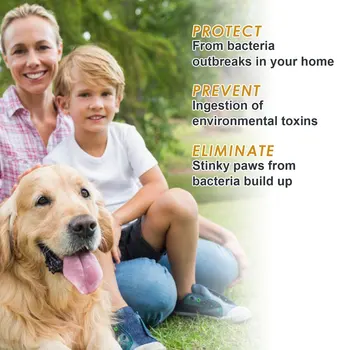 Yegbong Pet Paw Cleaner, Dog Cat Paw Deep Cleansing Foot Pad Care Agent 4