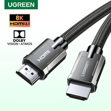 Ugreen 8K HDMI2.1 Cable for Xbox X PS5 Xiaomi Mi Box 8K60Hz 4K120Hz HDMI Cable Splitter Switch Cable 48Gbps HDR10 Cable HDMI