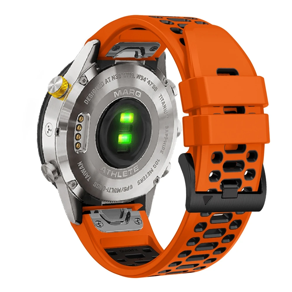 Premium QuickFit Sport Silicone Strap - 22mm/26mm Bracelet Watchband