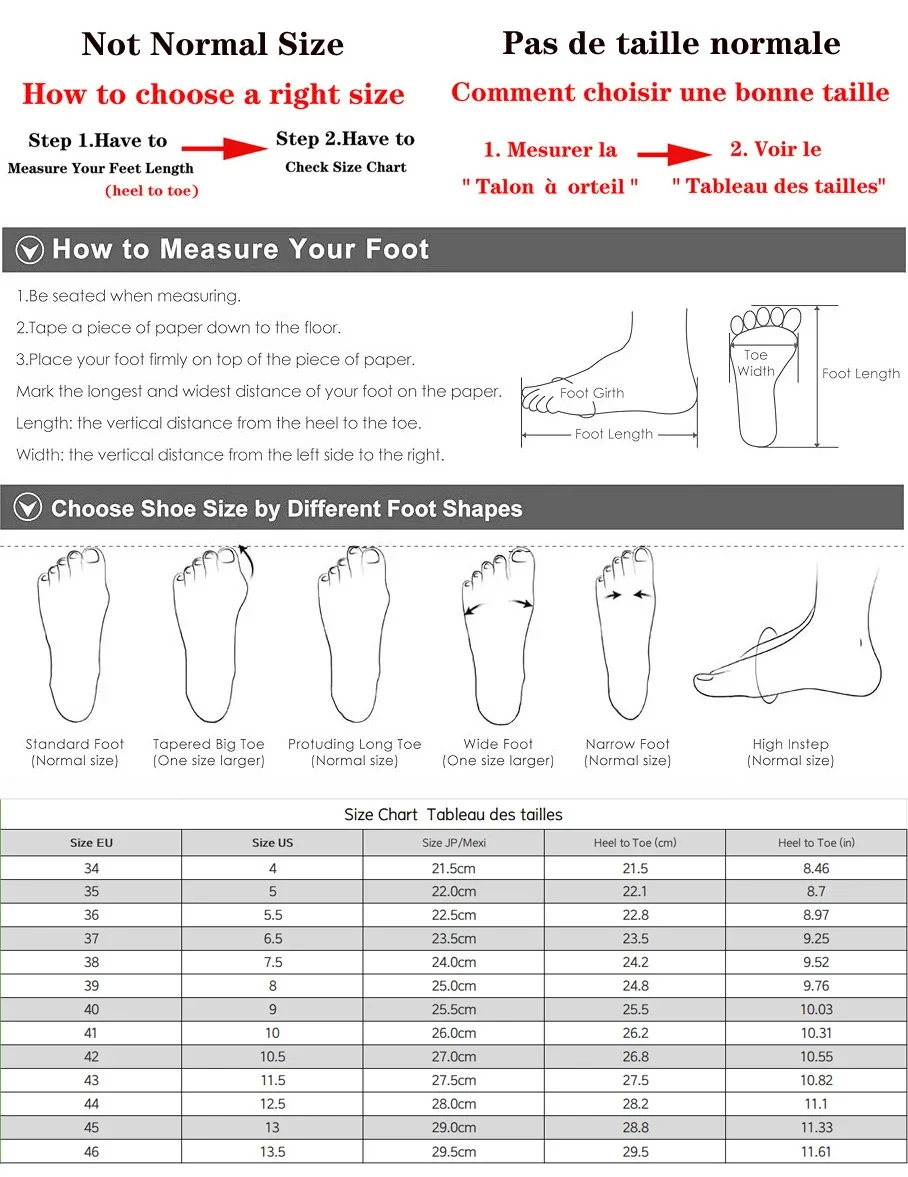 【Measure your feet length before order】 Women Luxry Designer